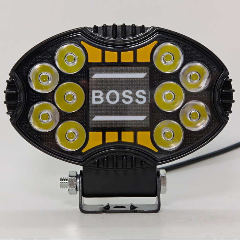 Round 4-inch square with daytime running lights, LED work lights, off-road vehicle spotlights, headlights and truck headlights pic 10