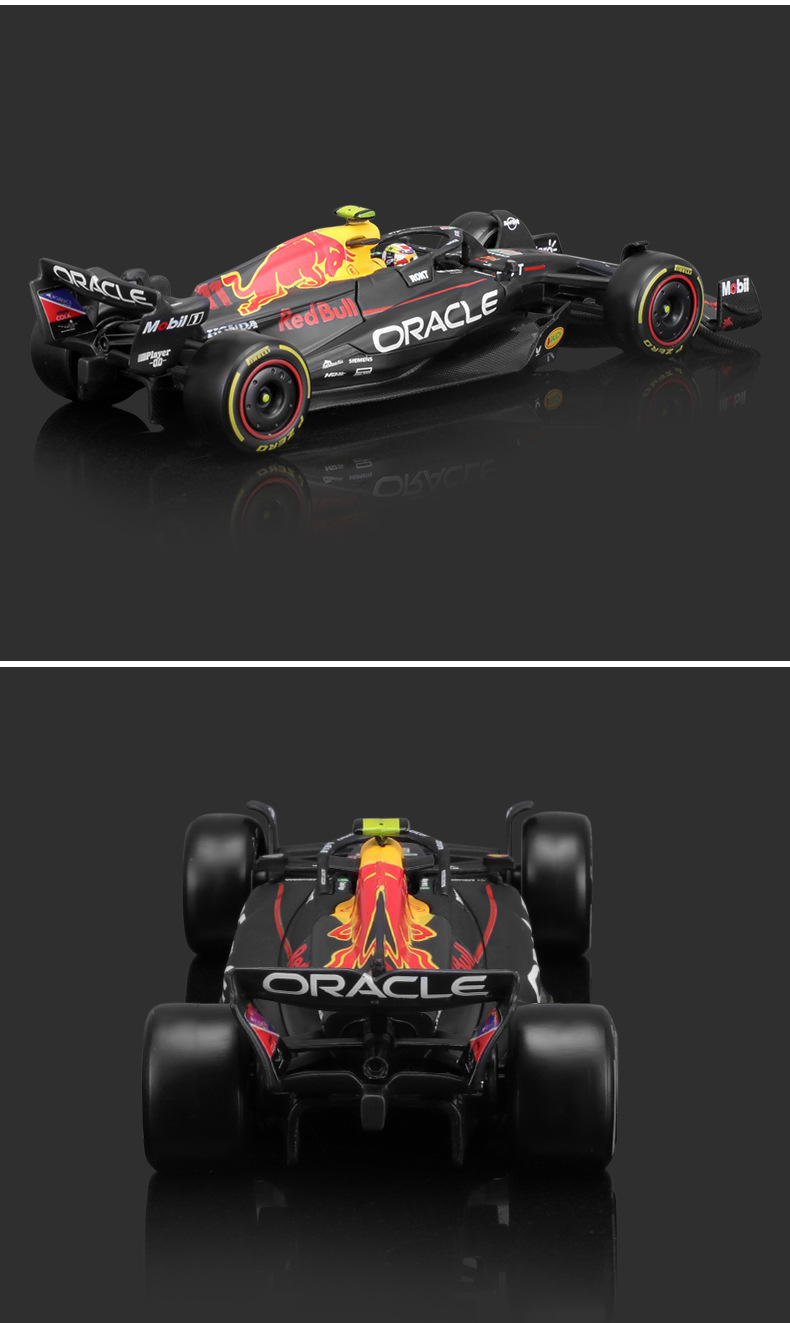 1:43 scale Red Bull RB19F1 racing car model simulation alloy car model 2023 Formula toy car male pic 11