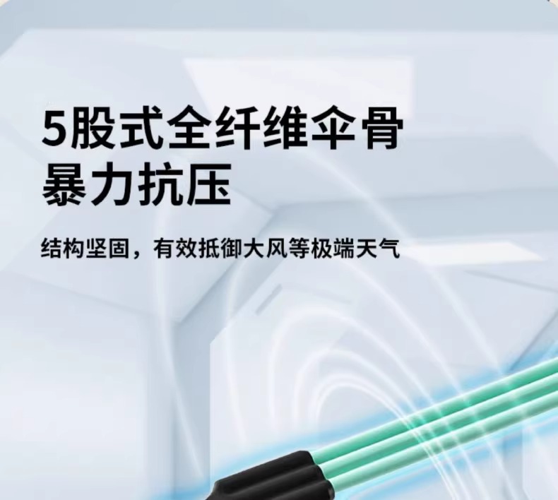 全自动雨伞加大加厚遮阳伞黑胶防晒超大折叠抗风定制批发晴雨伞详情8