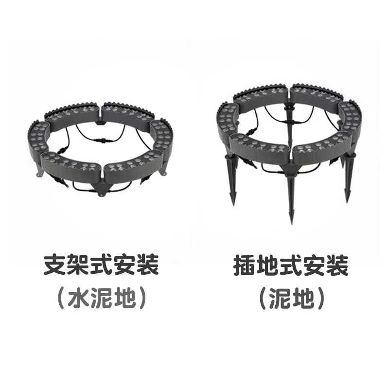 Factory wholesale solar tree-hugging lights, LED tree lighting lights, outdoor waterproof lighting lamps, solar garden lights and colored lights pic 8