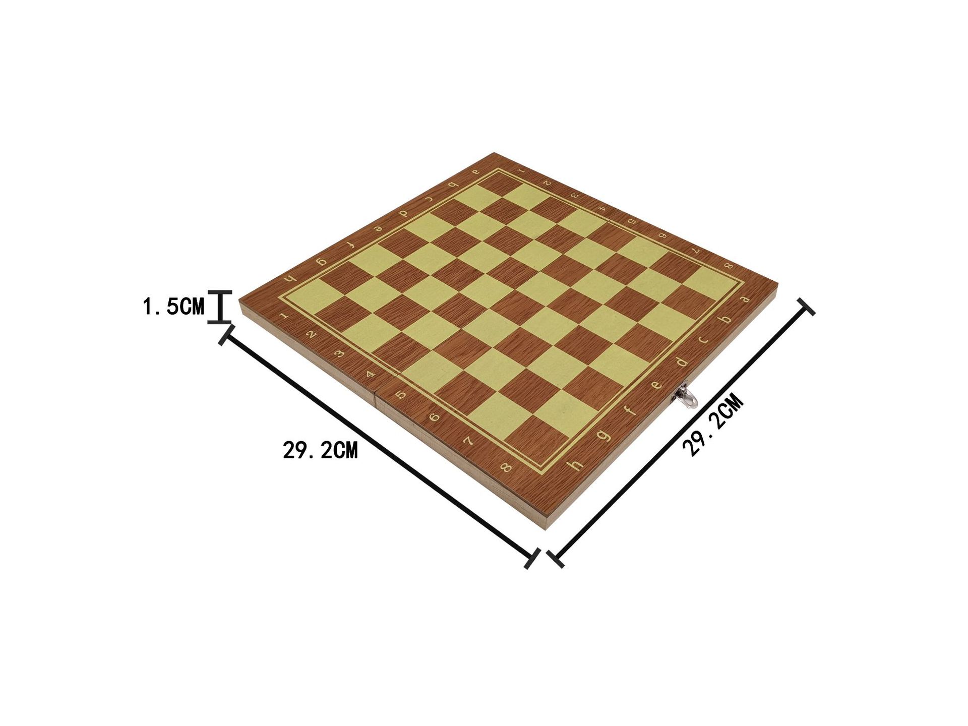 厂家直销象棋国际象棋套装棋子棋盘木盒标准比赛可折叠棋盘29公分详情8