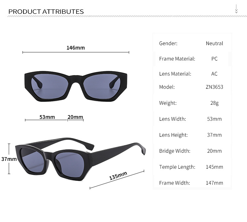 2025 New trendy sunshade sunglasses, fashionable street style small-frame sunglasses, Douyin influencer model walking the runway, Instagram female pic 9