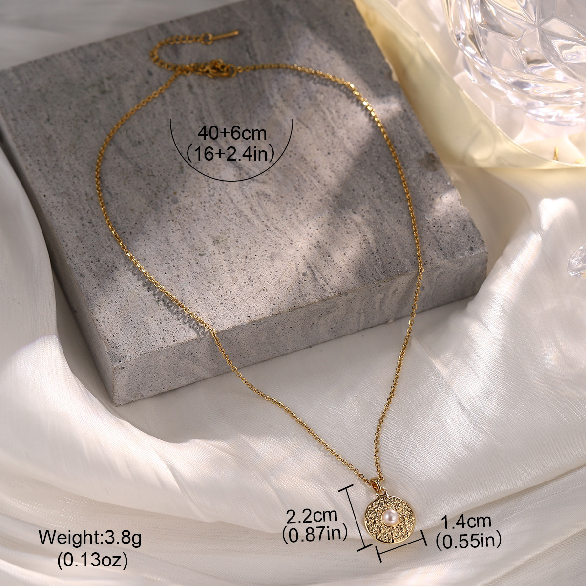 New pearl quality thick chain irregular texture tassel long bone chain necklace, high-end fashion clothing and accessories manufacturer wholesale pic 30