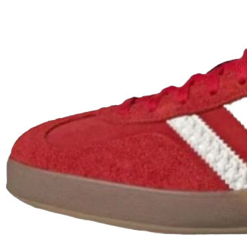 莆田德训鞋女鞋莆田高版本samba纯原百搭校园银色增高厚底红色小详情7