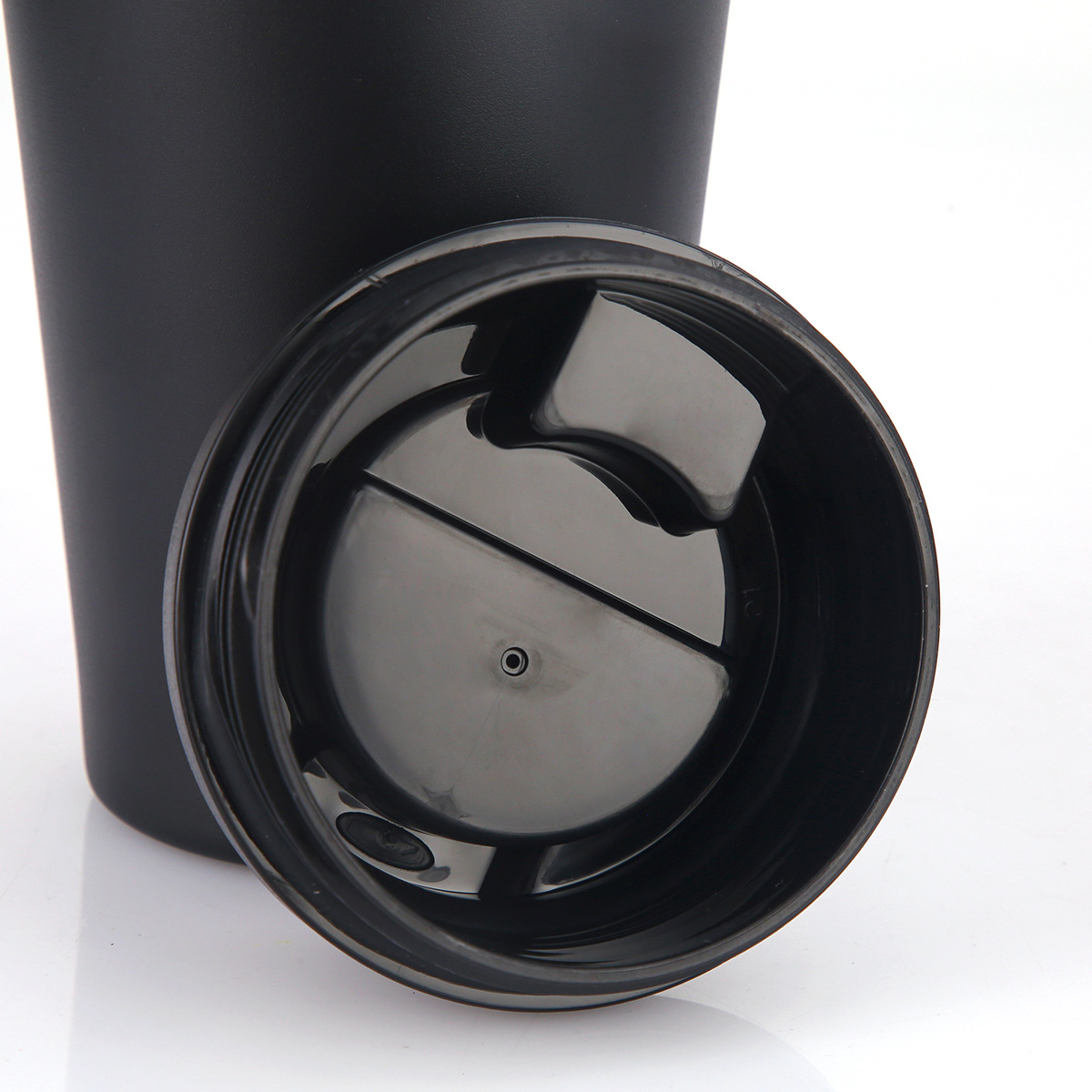 Cross-border 12oz milk cup with scale, 304 stainless steel double-layer vacuum insulated cup, portable mini coffee cup pic 18