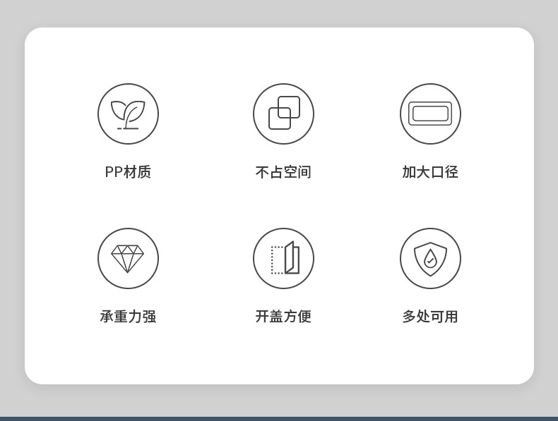 家用挂式垃圾桶厨房橱柜壁挂收纳桶厕所卫生间厂家批发带盖垃圾桶详情3