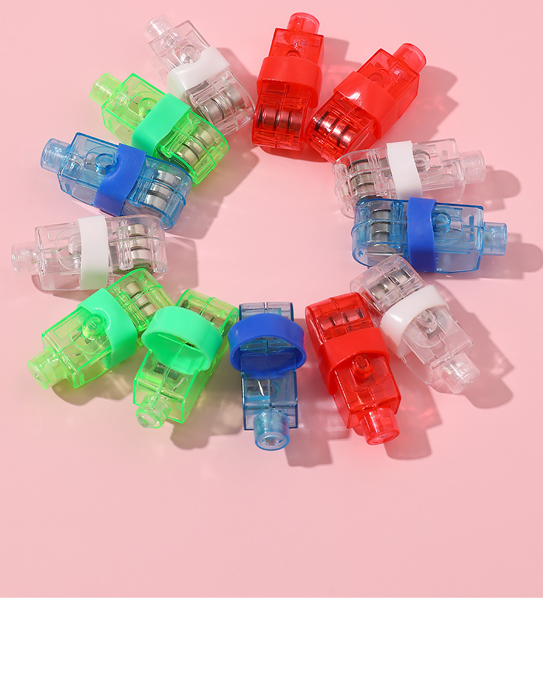 Factory direct supply of LED light-emitting finger lights, toys, nightclubs, concert cheering, dazzling laser flashing, street stall supplies pic 10