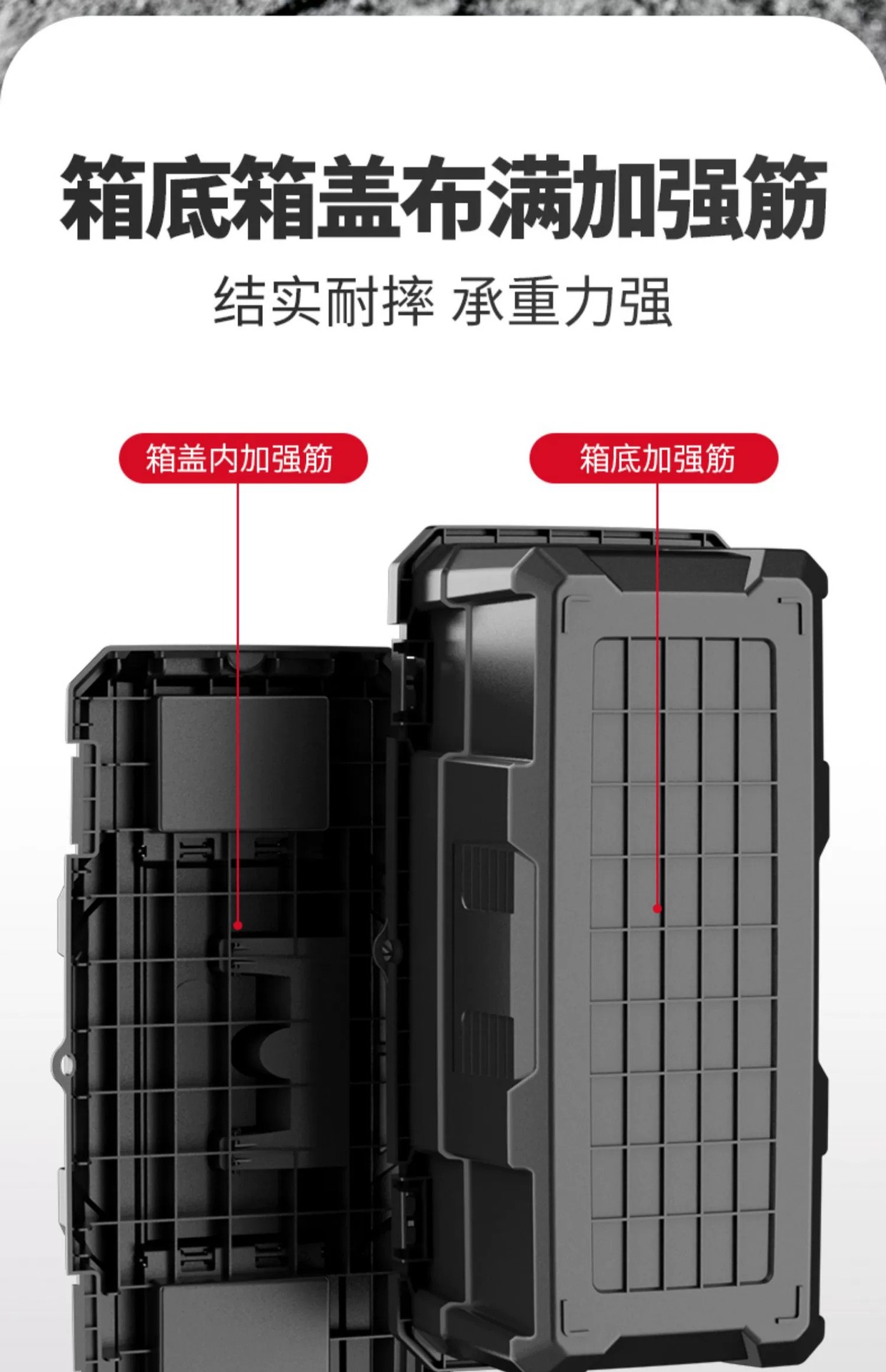 德力西工具箱工业级家用五金收纳工具箱多功能塑料汽车收纳箱代发详情17