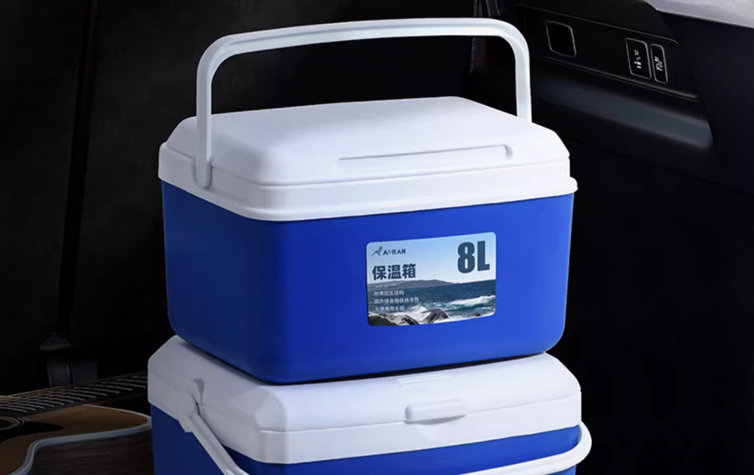 Yan selection venta al por mayor caja térmica caja frigorífica hogar vehículo al aire libre refrigerador para llevar portátil mantener frío mantener alimentos frescos stand pic 16