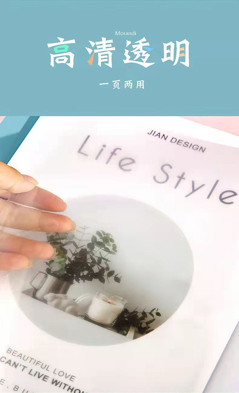 A folder with multiple layers of inserts, a 60-page large-capacity subject-classified test paper holder, and a data storage book for holding test papers pic 4