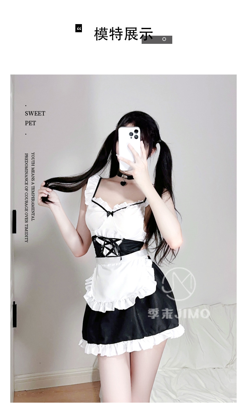 性感学院风情趣内衣女仆装纯欲cosplay制服套装清纯学生JK水手服详情8