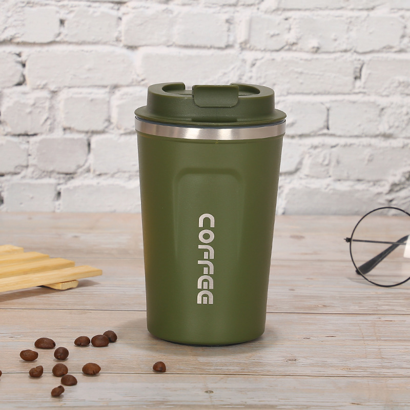 高颜值时尚不锈钢咖啡杯办公室随行保温杯商务活动礼品水杯批发详情6