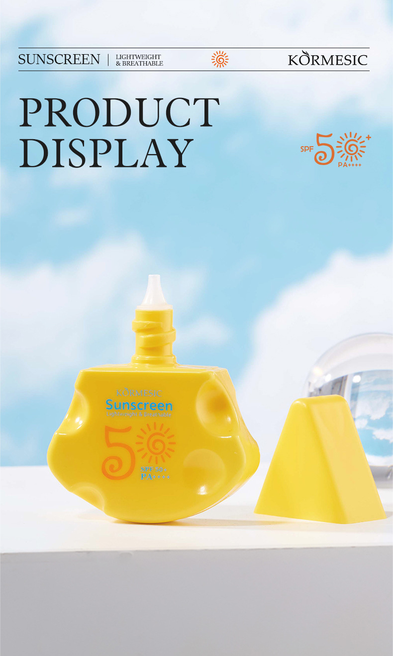 全英文防*晒霜批发Sunscreen Cream 高倍防*晒SFP100++++详情28