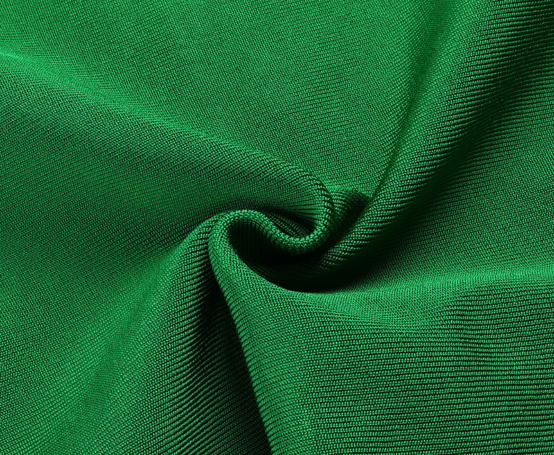 绿色清新性感跨境货源爆款单品吊带绷带连衣裙Club dress详情32