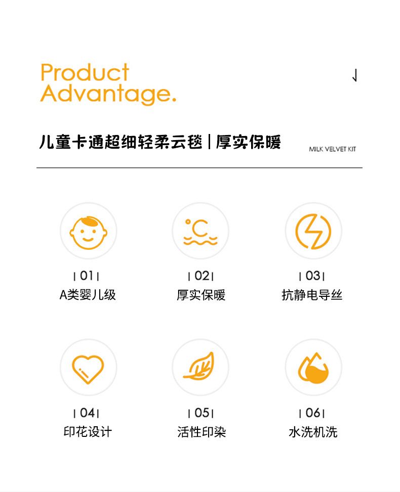厂家现货 婴童抱毯 新生儿小毛毯 超透双层加厚包边 幼儿园午睡云毯 儿童毛毯 温暖宝宝的小毯子详情3