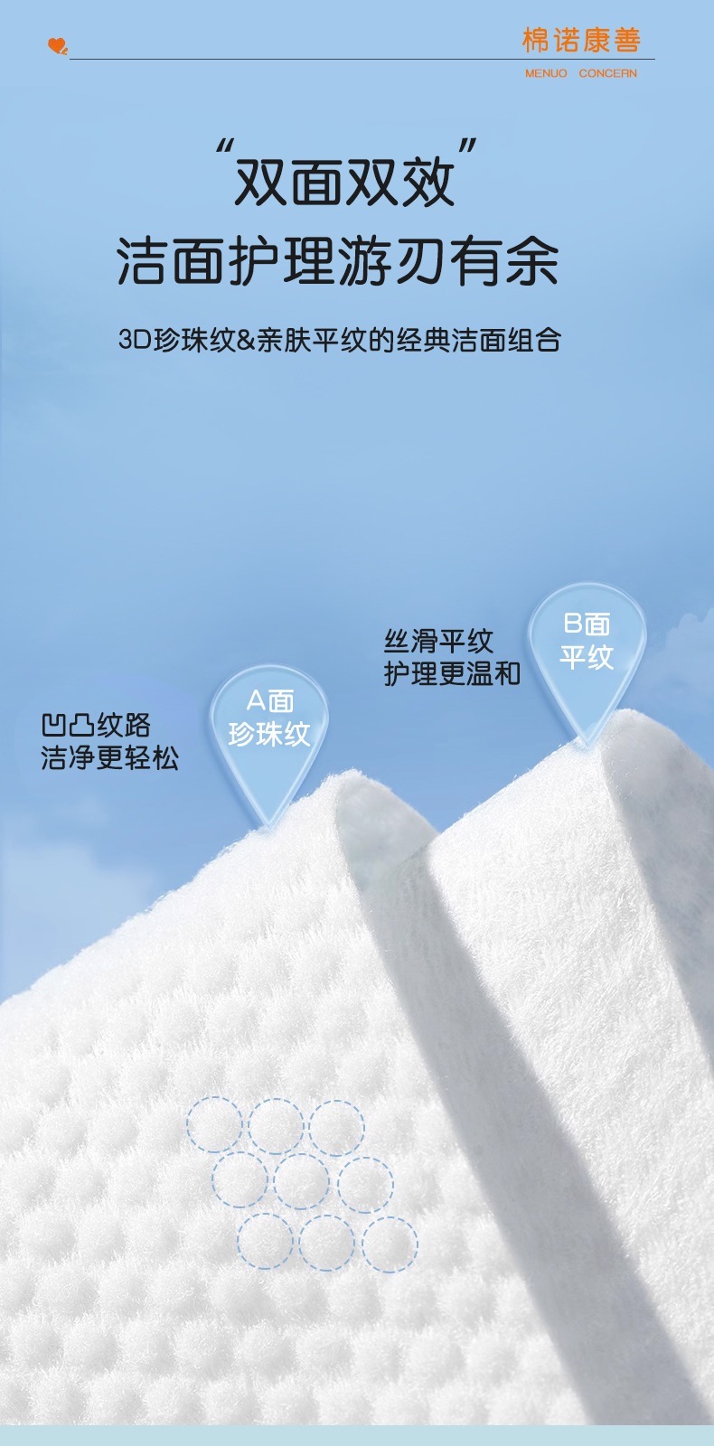 爆款洗脸巾抽取式600g家用加厚洗脸巾大卷批货美容院纯棉悬挂式详情6