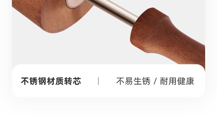 Solid wood rolling pin, roller type, household rolling pin, dough rolling pin, dumpling wrapper rolling pin, large hammer dough rolling pin pic 34