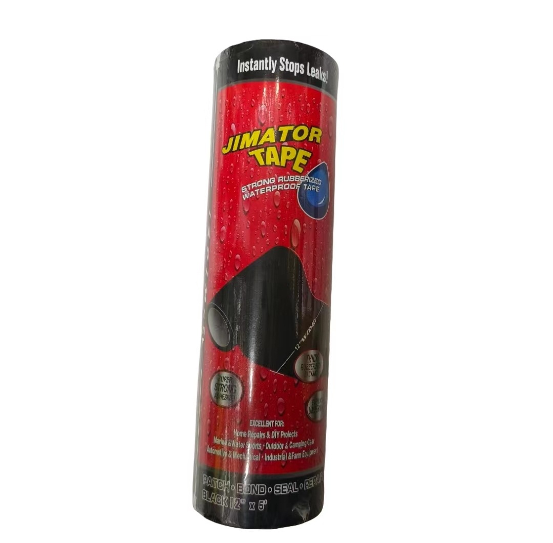 Black, transparent waterproof tape for water seepage and leakage prevention on building roofs, toilets, buckets, etc., 30cm*1.5m pic 9