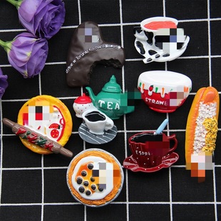 New Chinese-style food play fridge magnets, large card fridge magnets, food play blind bags, Douyin open blind bags, blind boxes, fridge magnets pic 16