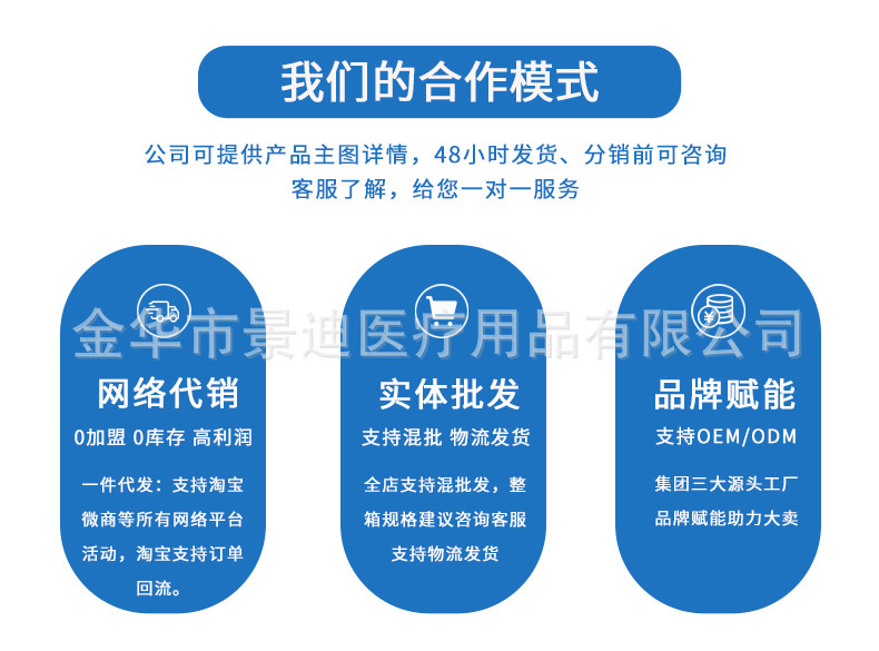 恒迪医用一次性使用无菌敷贴防水敷料伤口愈合贴透气大号批发定制详情5
