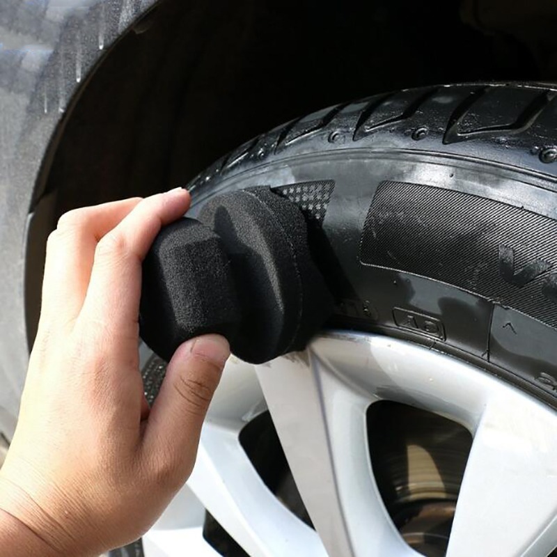 Car beauty waxing and polishing wheels, self-adhesive wool wheels, sponge wheels, polishing machines, sponge balls, polishing discs, car cleaning tools pic 2