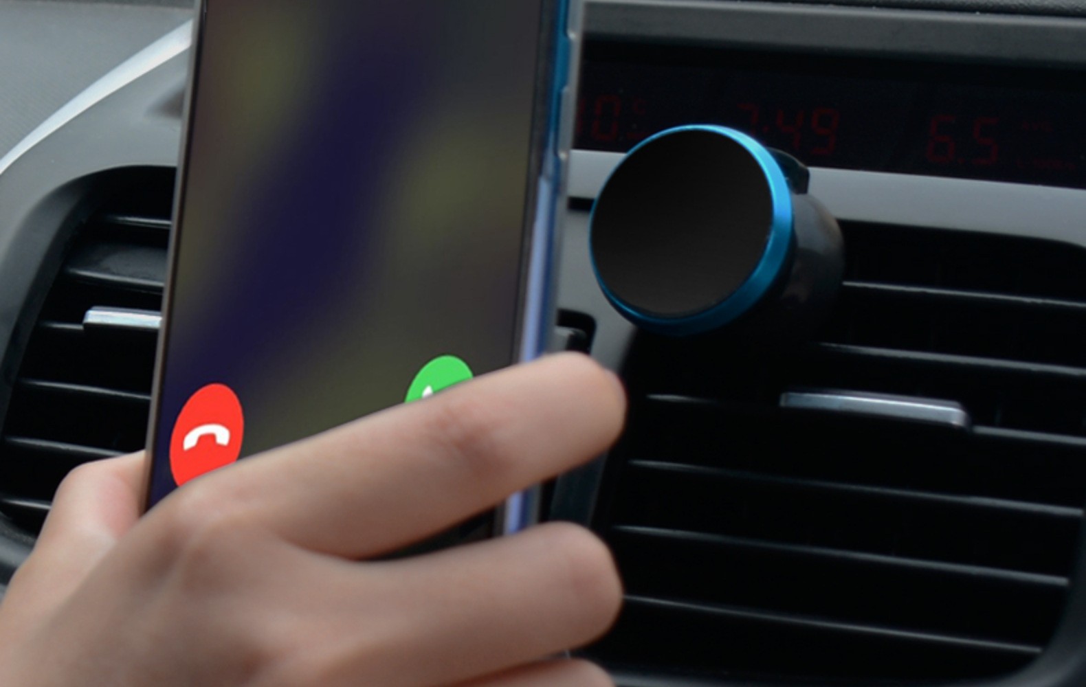 跨境车载手机支架磁性汽车空调出风口手机磁铁架合金磁吸升级详情9