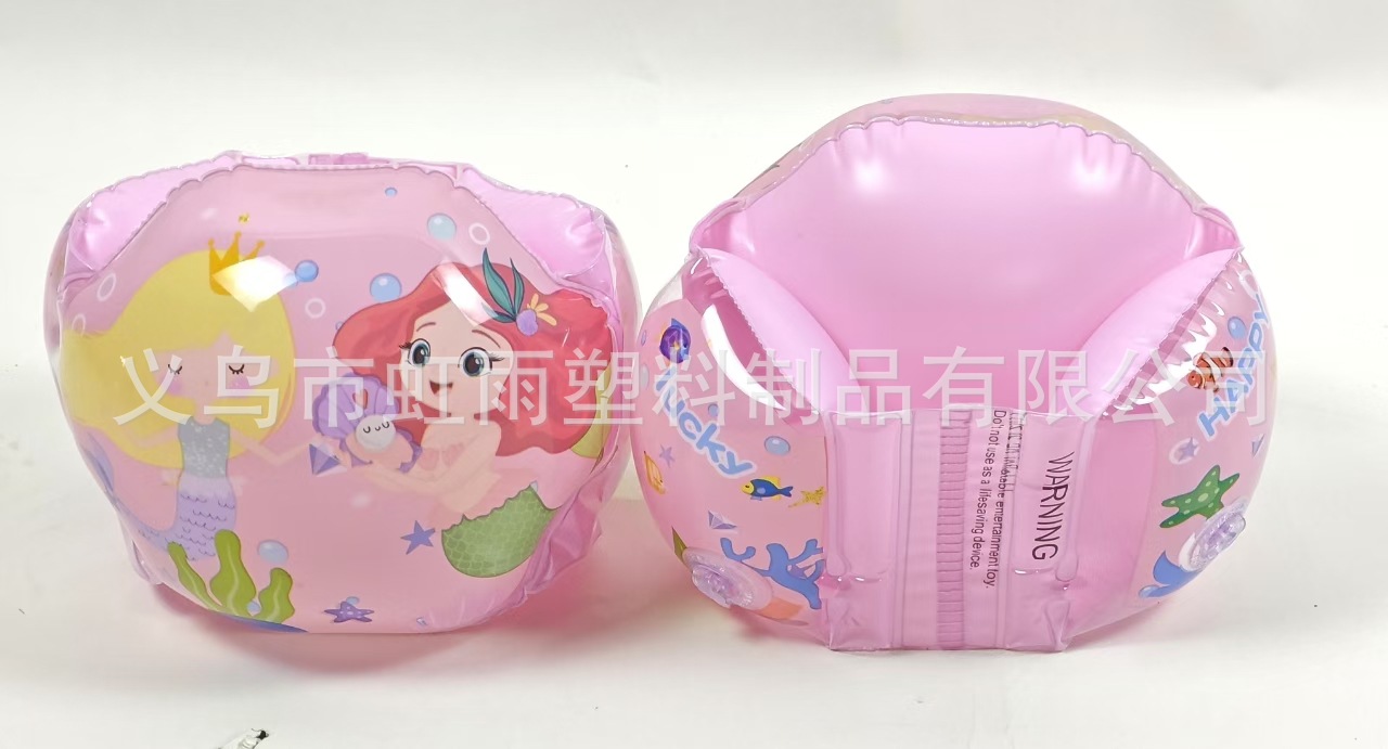 虹雨成人儿童通用加厚卡通水袖游泳手臂圈玩具充气气模厂家直销详情7