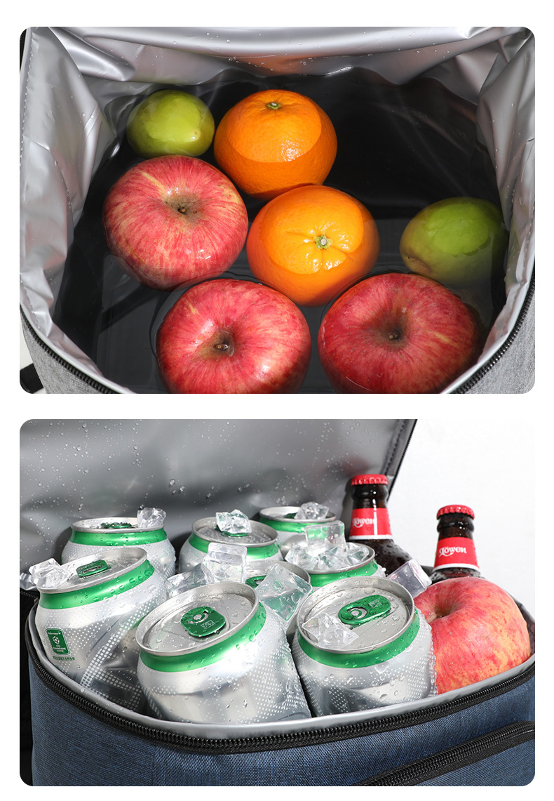 厂家直销折叠便携露营野餐包旅游出行冰包批发背包双肩保温包详情11