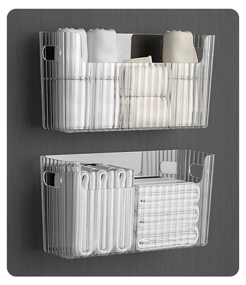 Y ZT8888 Light luxury transparent cosmetics storage box, dressing table, bathroom desktop shelf, home storage box pic 6