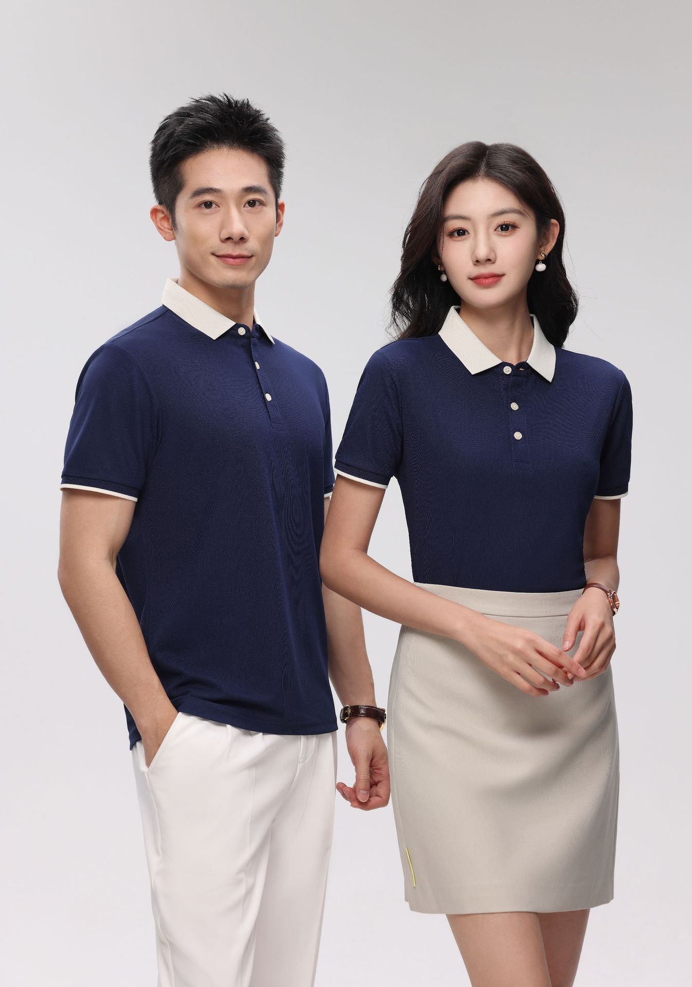 企业文化衫定制 冰丝polo衫 工作服夏季薄款 短袖T恤工装 工衣印logo 其他分类专属详情22