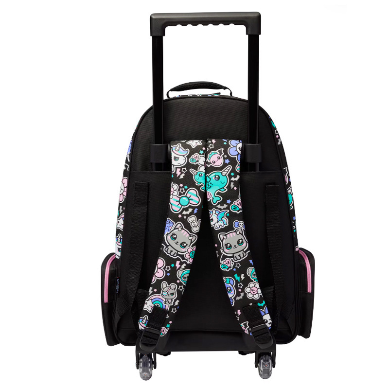 Australia nuevo Smiggle mochila de escuela primaria y secundaria gran capacidad mochila de dibujos animados para niños doble bolsa de pluma pic 26