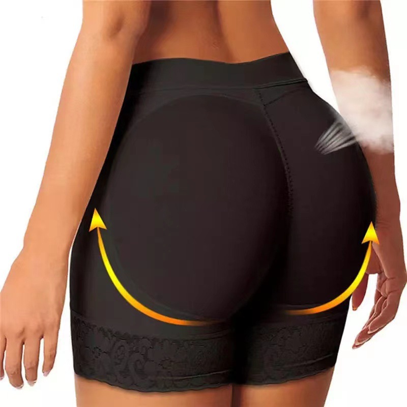 Height-lifting pants for women, underpants for lifting and plumping buttocks, false buttocks, body shaping and shaping, flat-angled belt-tightening, belt with padding pic 2