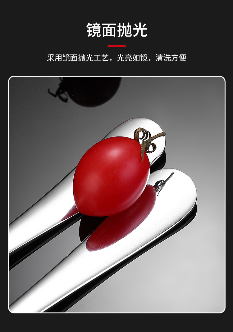 跨境亚马逊1010不锈钢304牛排刀叉勺子酒店西餐具 家用调羹汤匙勺详情19