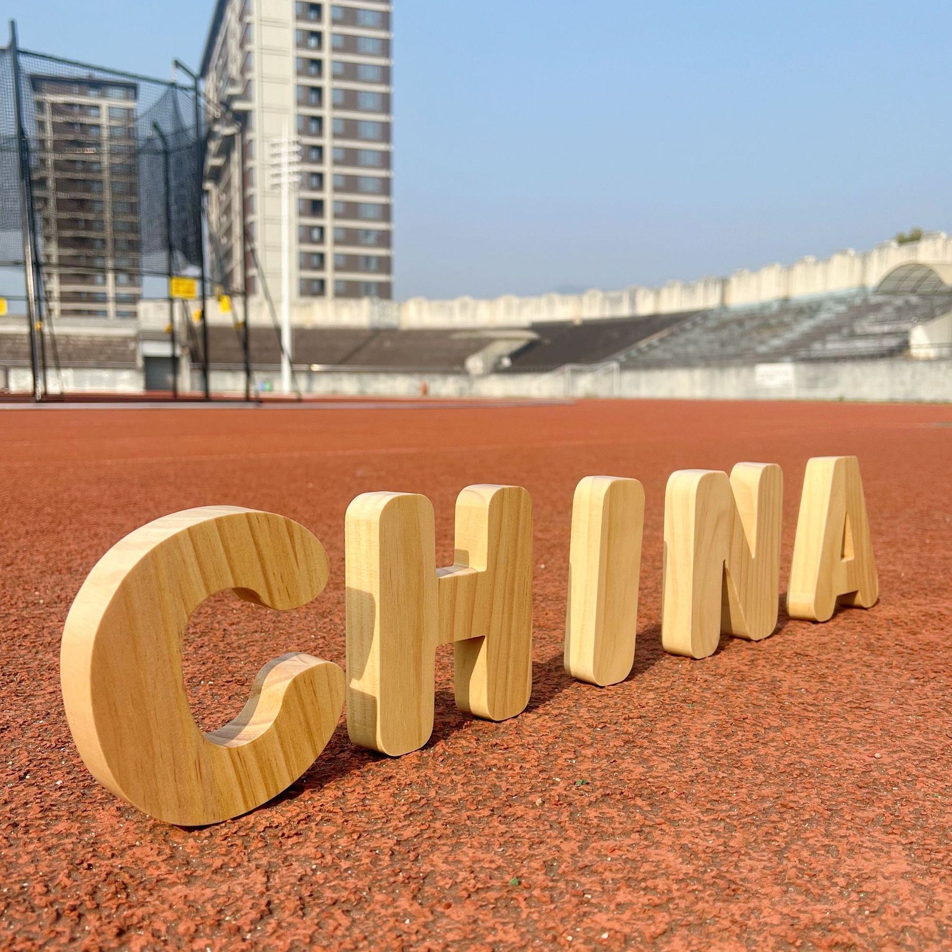 儿童木质26个英文字母拼单词幼儿园大积木平衡叠叠高堆叠益智玩具详情2