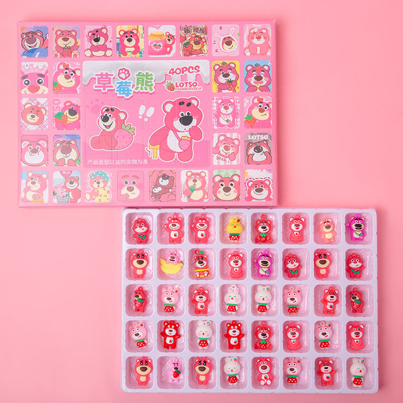 40洞蛋仔公仔盲盒戳戳乐挂件儿童玩具校园礼品软胶盒装多款随机赠品详情9