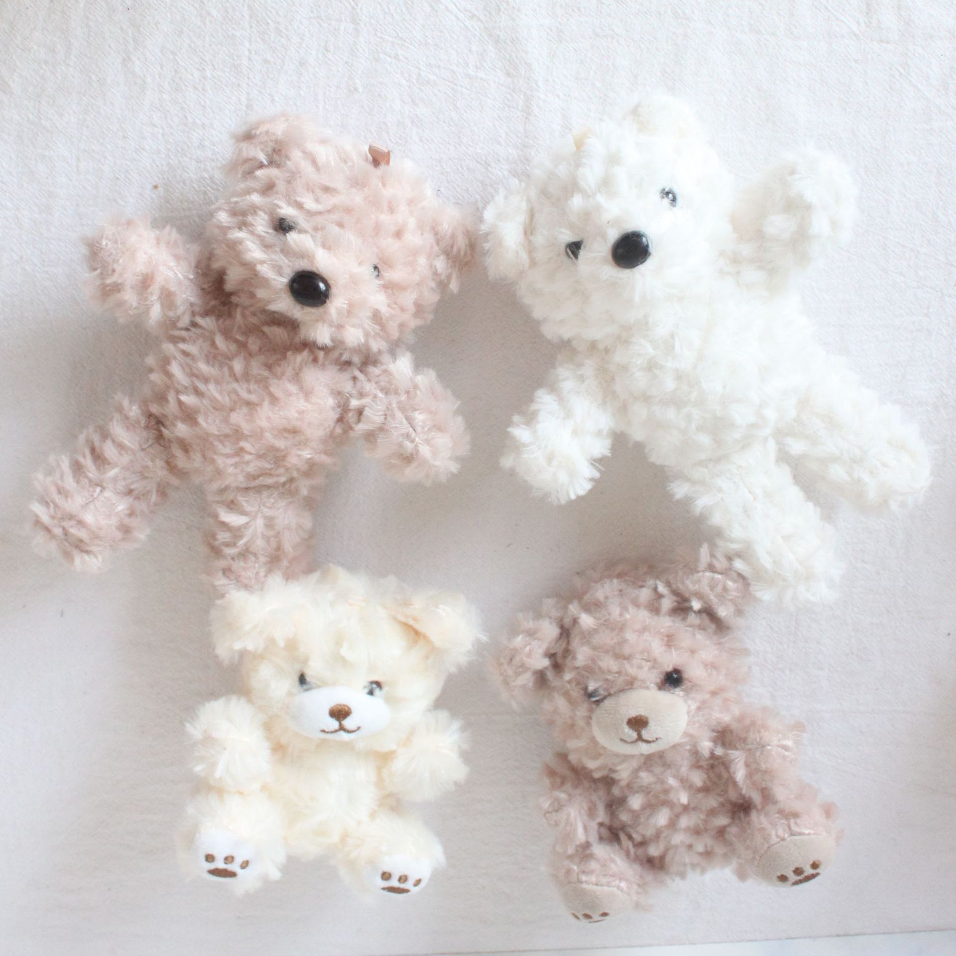 Factory wholesale of plush bear pendants, long-haired decorative dolls, gift boxes, dressing bear dolls, factory wholesale of dolls pic 2
