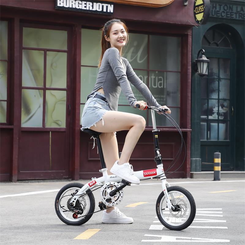 14-inch folding bicycle, ultra-light and portable adult bicycle, folding bike, urban leisure cycling bicycle pic 29