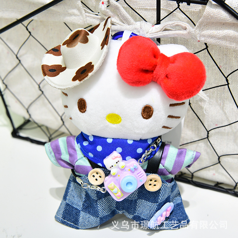 凯蒂猫小挂件可爱hellokitty毛绒公仔玩偶包包挂饰Kitty创意潮品详情13
