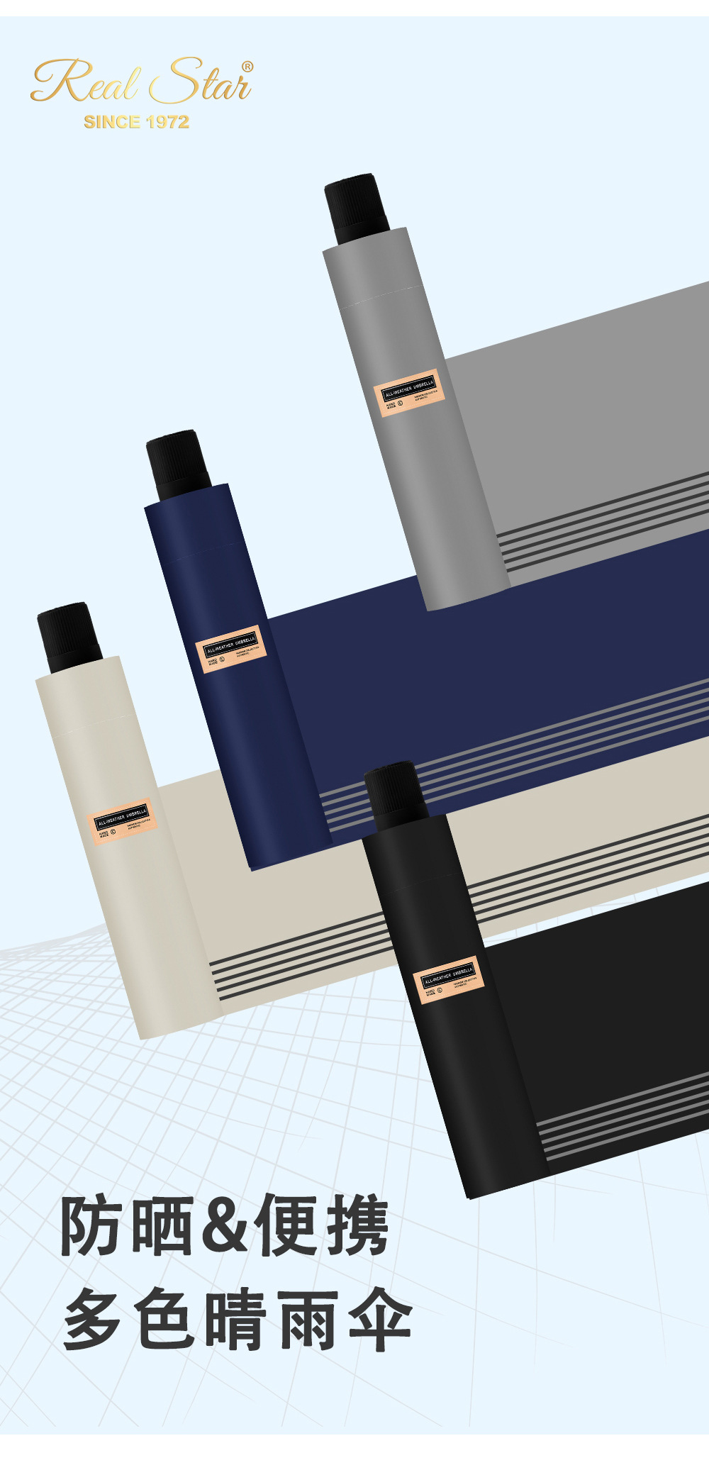 手动大伞面折叠遮阳男士伞防晒防紫外线晴雨伞学生抗风加固太阳伞详情5