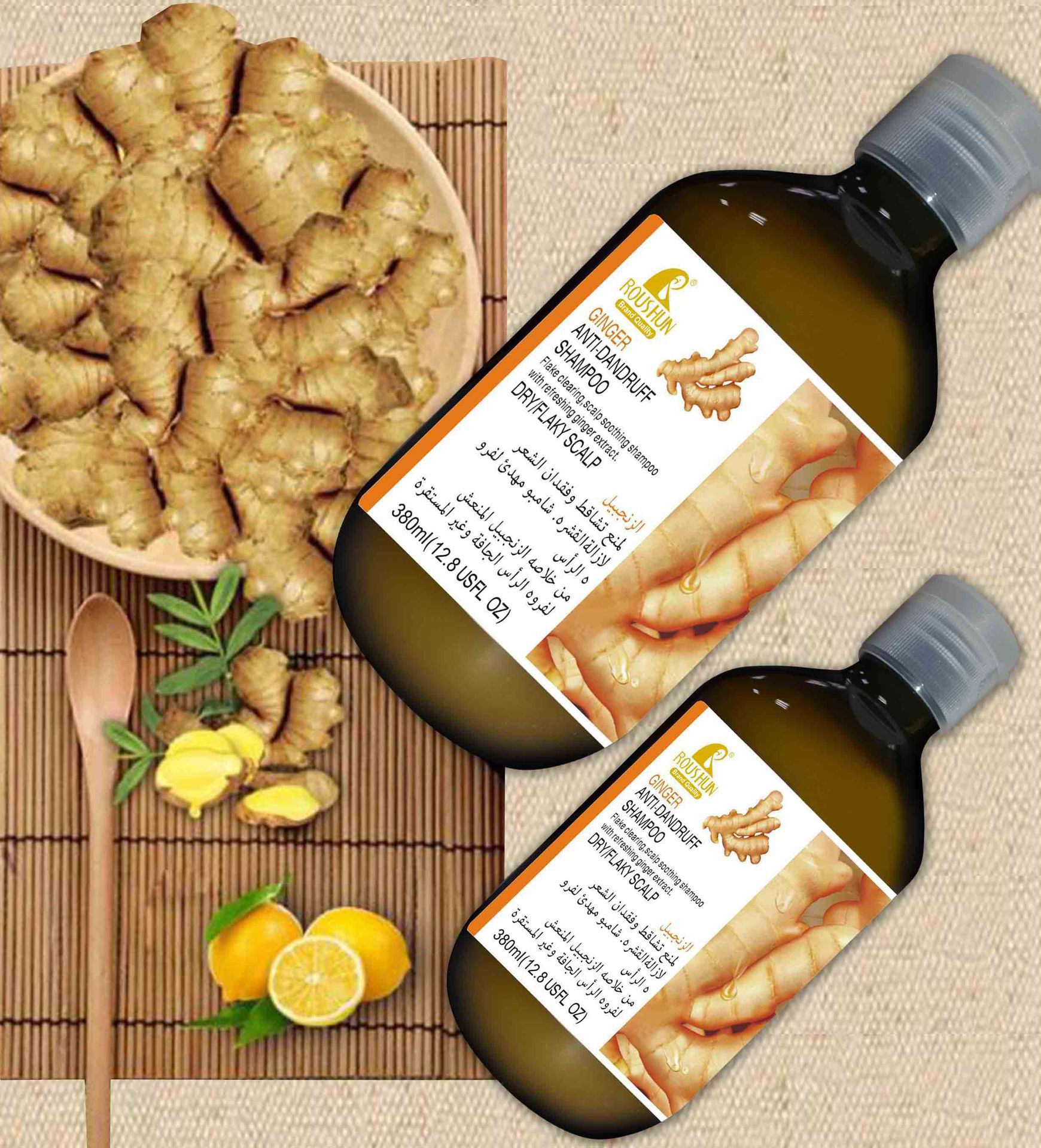 Moisturizing, Cleansing and Nourishing Ginger shampoo pic 4