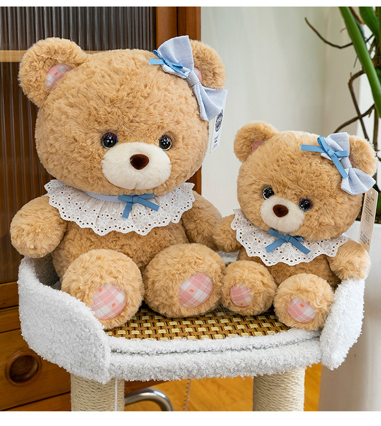 New cute and adorable rabbit doll, a trendy plush toy with a sweet and heartwarming birthday gift pic 9