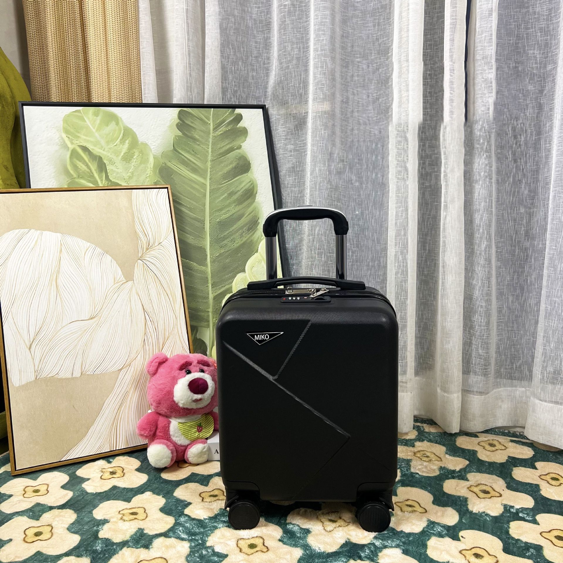 14寸小型拉杆行李箱20*30*40春秋/西部航空旅行登箱密码箱免托运详情8