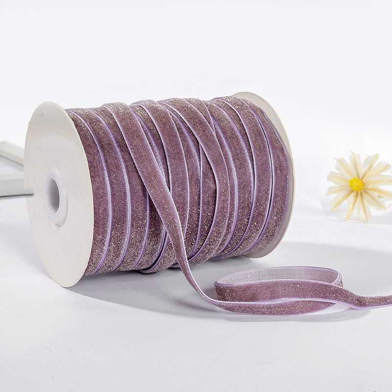 丝带小蝴蝶结内衣袜子用辅料双面涤纶带手打小蝴蝶结现货批发详情11