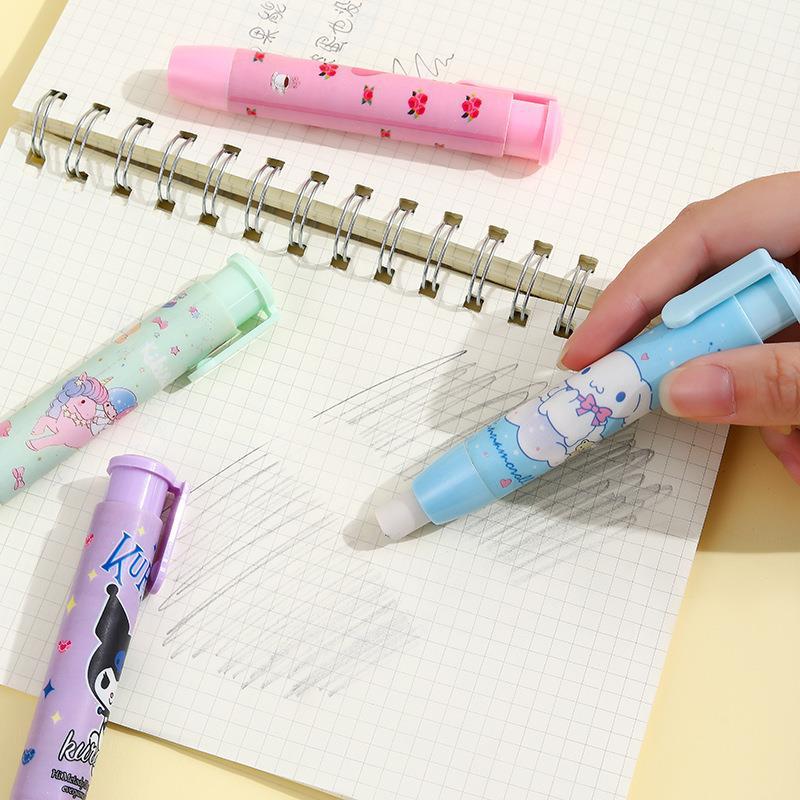 【现货】新款创意卡通按动橡皮擦小学生幼儿园儿童可爱橡皮按压式详情8