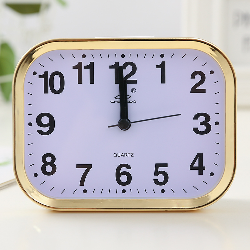 Simple alarm clock for home use, large character clock for the elderly, special desk clock for students, alarm clock for bedside, living room and bedroom pic 5