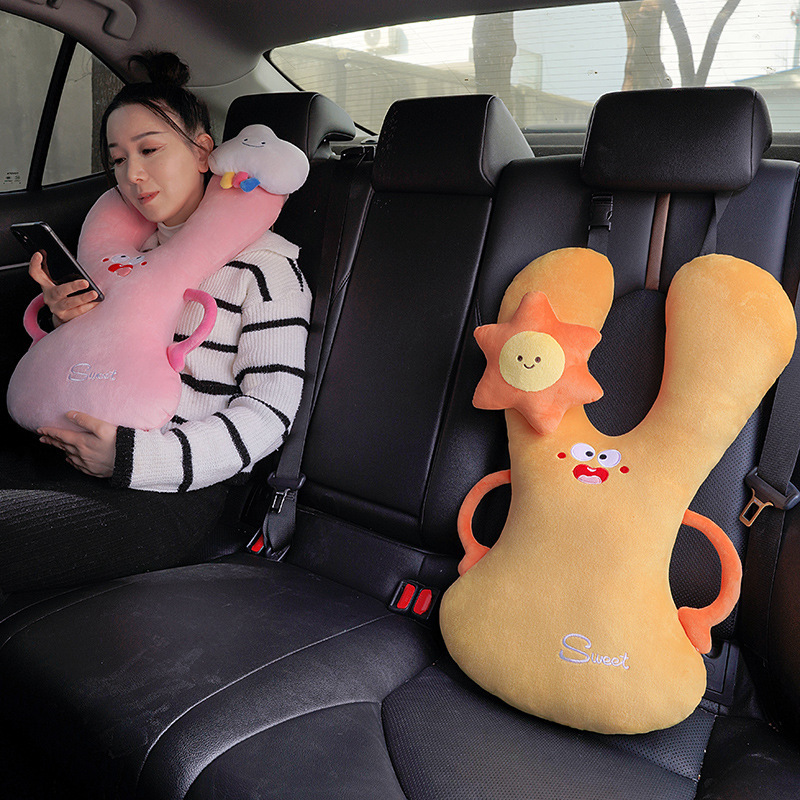 卡通Y车载抱睡枕柔软舒适车载好物男女适用冬季好物详情24