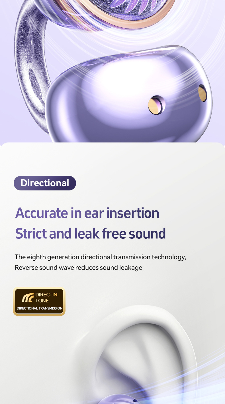 Clip de oído esférico M97 auriculares bluetooth auriculares transfronterizos explosión auriculares inalámbricos huqiang bei fábrica OWS abierto modelo privado en stock pic 8