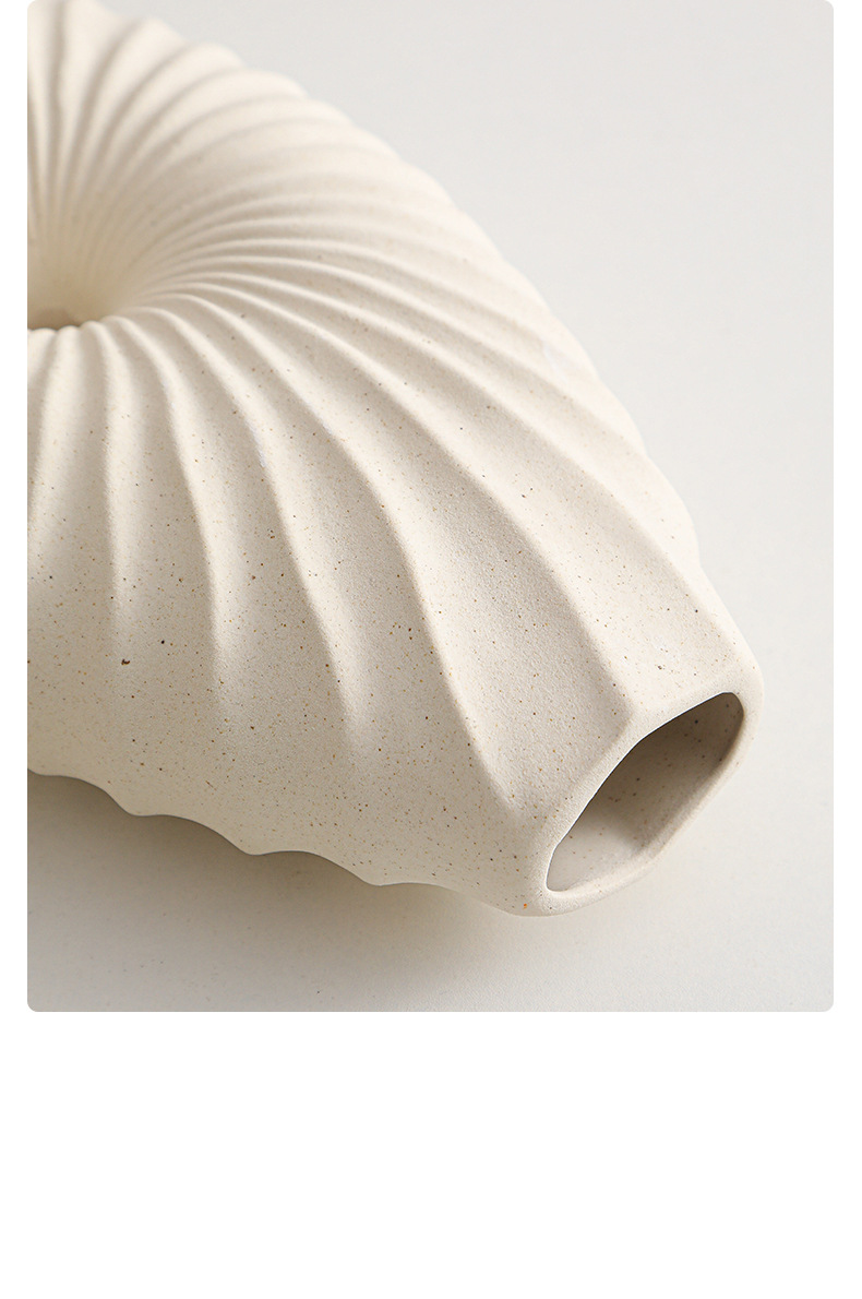 2026 New Nordic ceramic vases, simple flower arrangement vases, home living room decoration ornaments, creative vases, cross-border wholesale pic 12