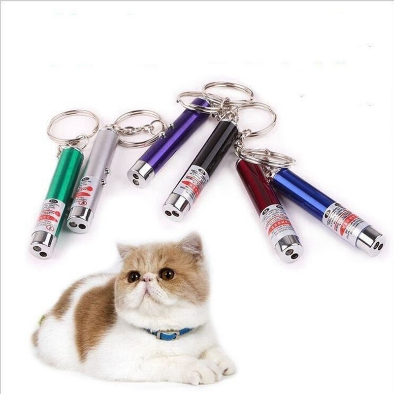 现货新款宠物玩具逗猫笔激光灯猫咪镭射红外线逗猫棒LED宠物用品详情1