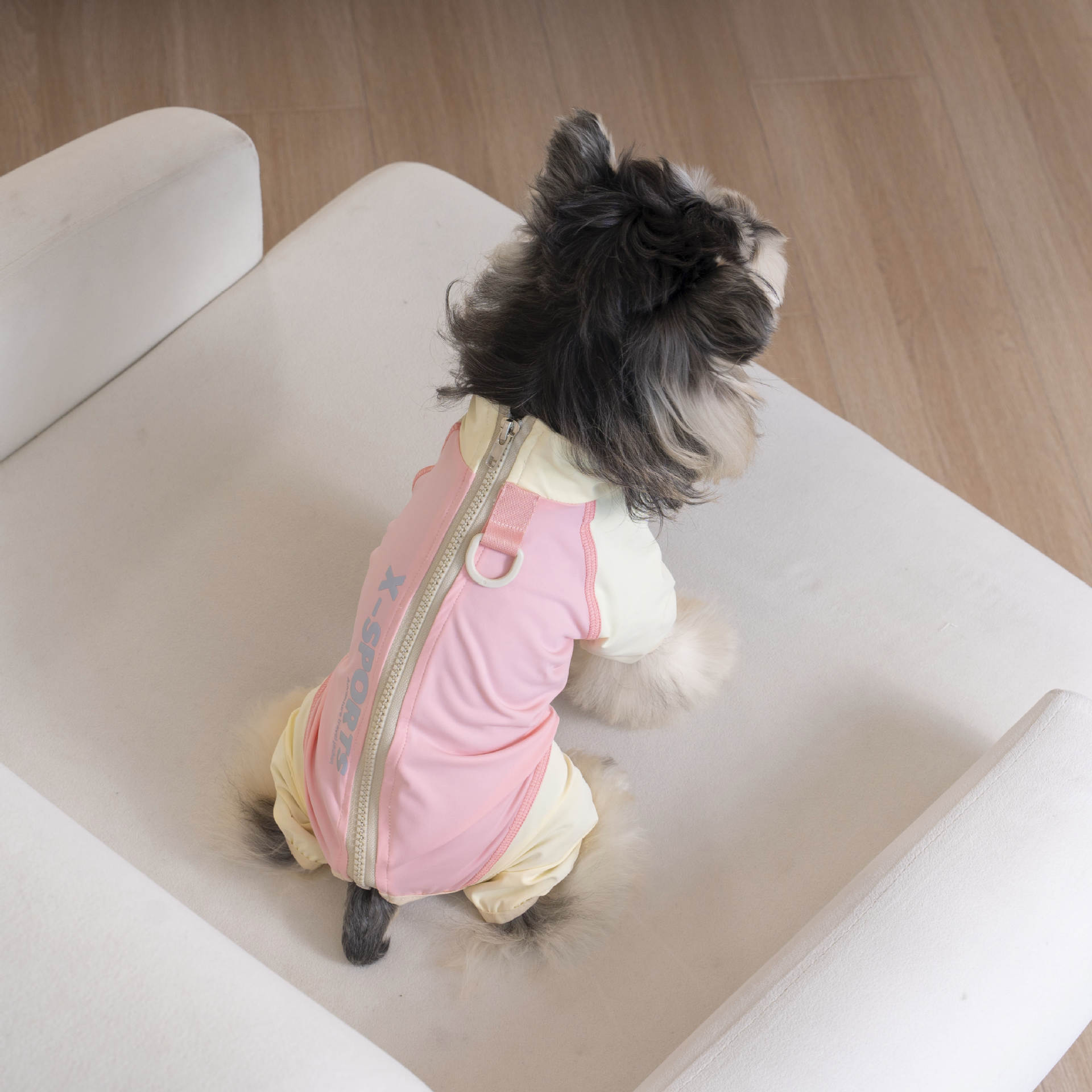 春夏新款小型犬四脚衣冰丝凉感服 泰迪比熊雪纳瑞宠物服装详情11